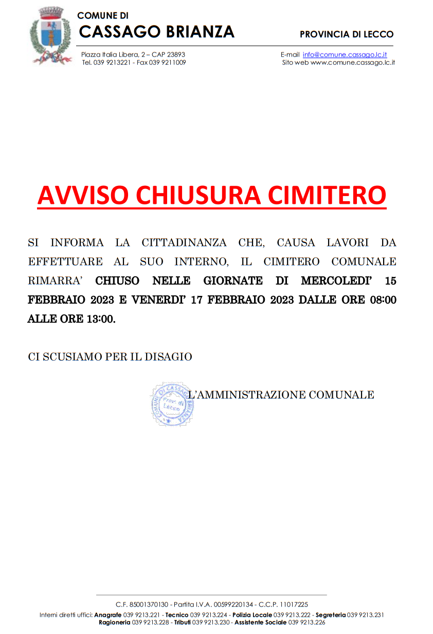 Cimitero 15 17