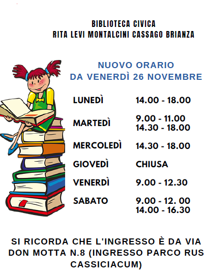 Orari Biblioteca novpng