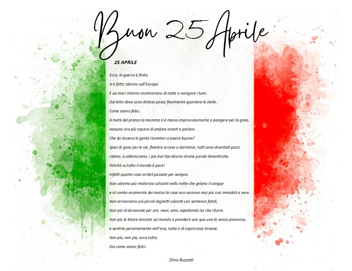 Poesia 25 Aprile