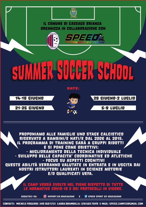 SUMMER SOCCER CAMP