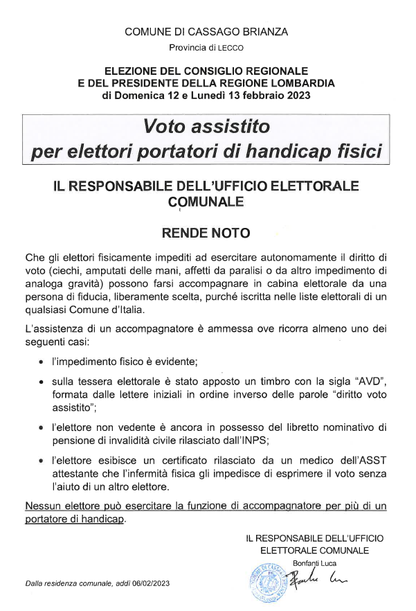 Voto assistito